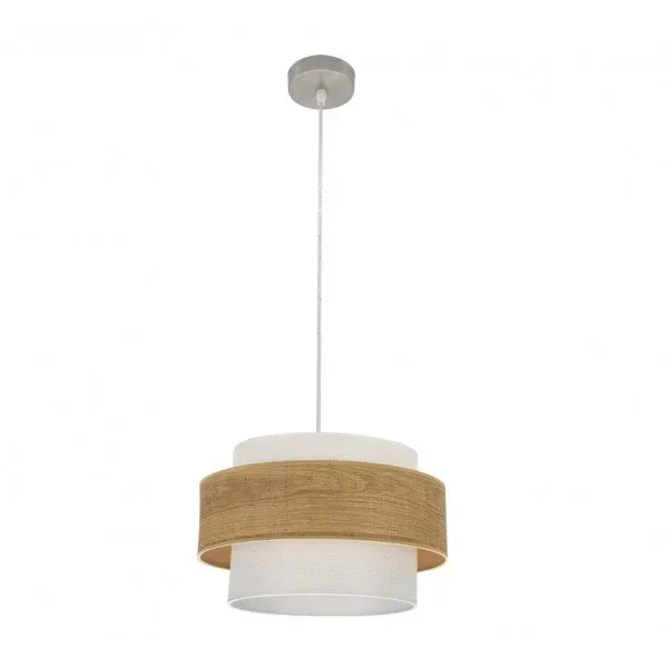 Fabrilamp suspension Myriam nickel E27