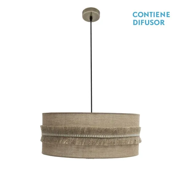 Suspension Fabrilamp Kala en métal E27