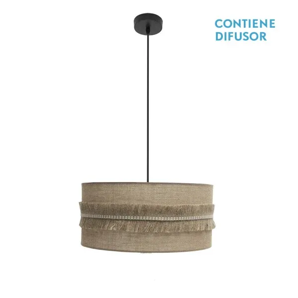 Suspension Fabrilamp Kala en métal E27