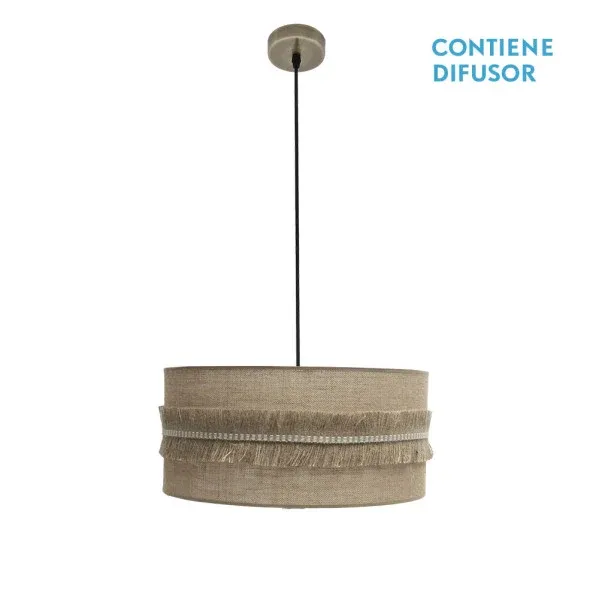 Suspension Fabrilamp Kala en métal E27