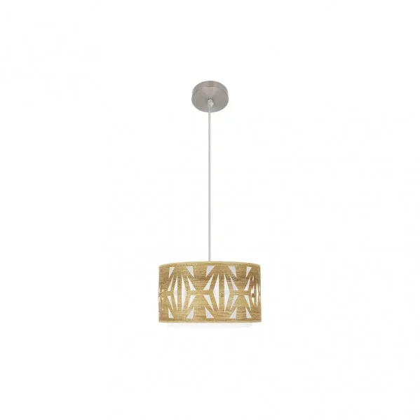 Suspension Fabrilamp Katerina nickel E27