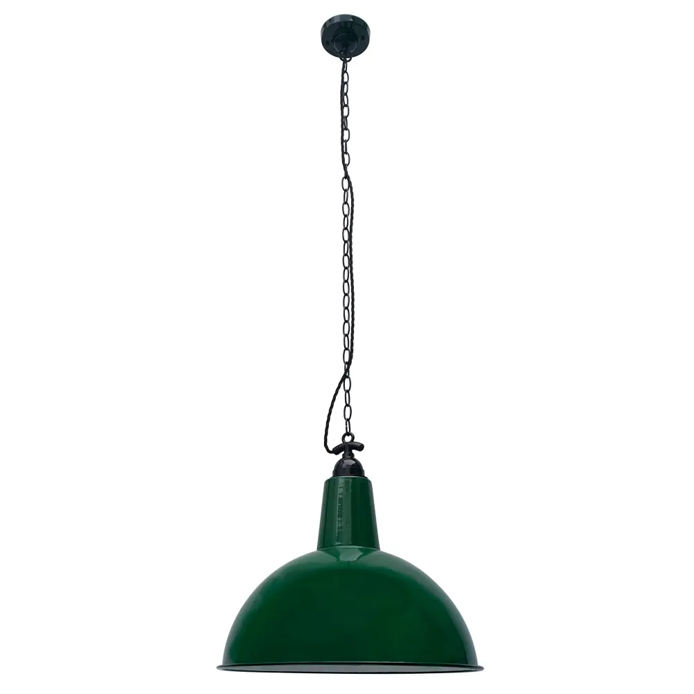 Applique murale d'appoint FARO Barcelona Lou, acier vert brillant, douille E27, hauteur 142 cm Green