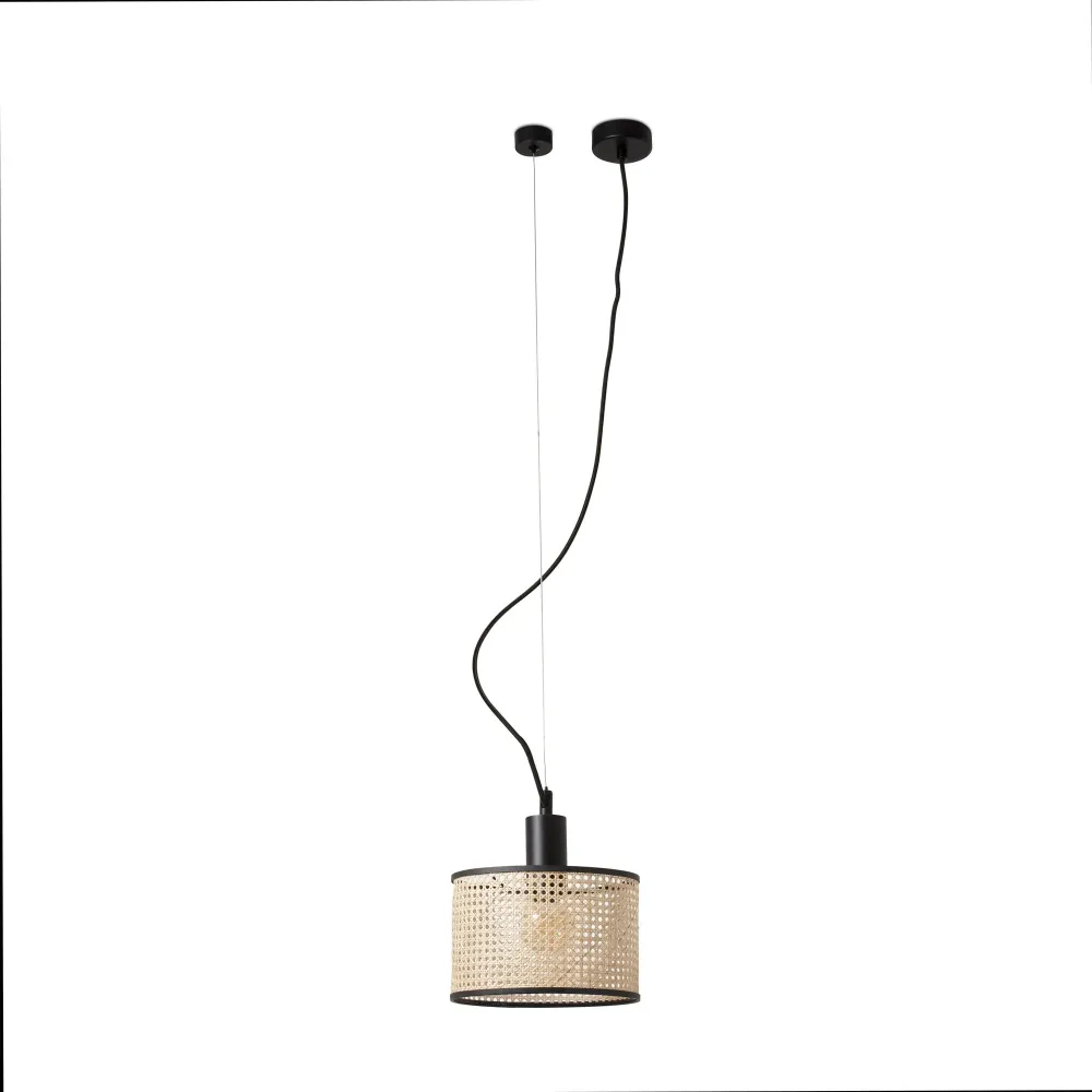 Applique murale FARO Barcelona Mambo, acier noir mat, douille E27, hauteur 166 cm
