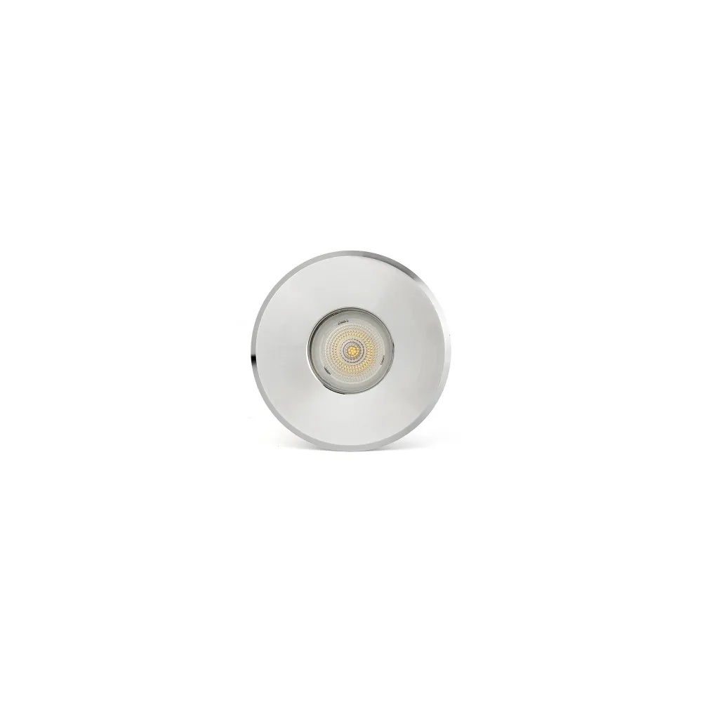 FARO Barcelona Nok projecteur en acier inoxydable satiné LED