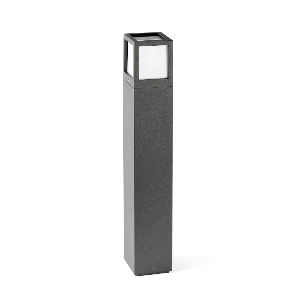 FARO Barcelona Onze lampadaire aluminium gris foncé E27 H 65,0cm
