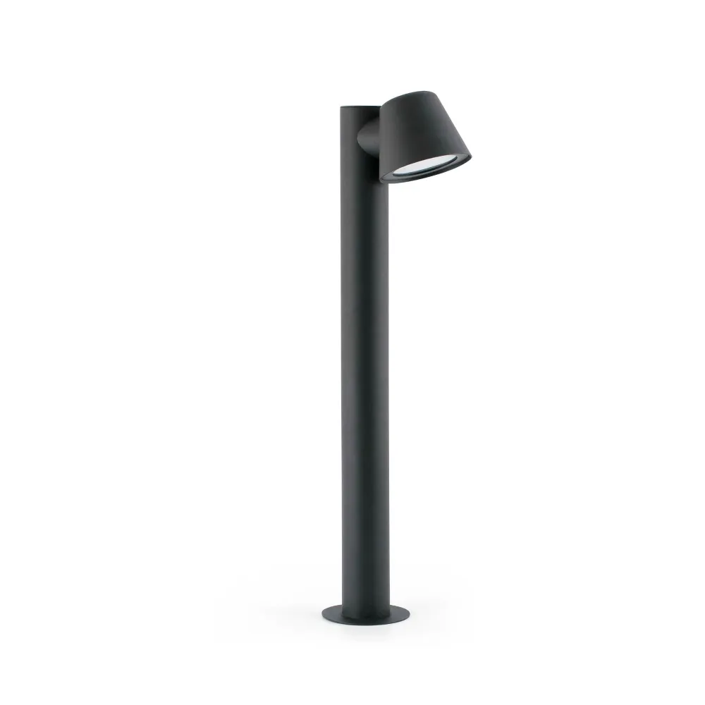 Lampadaire FARO Barcelona Gina en aluminium gris foncé GU10 H 70,0 cm