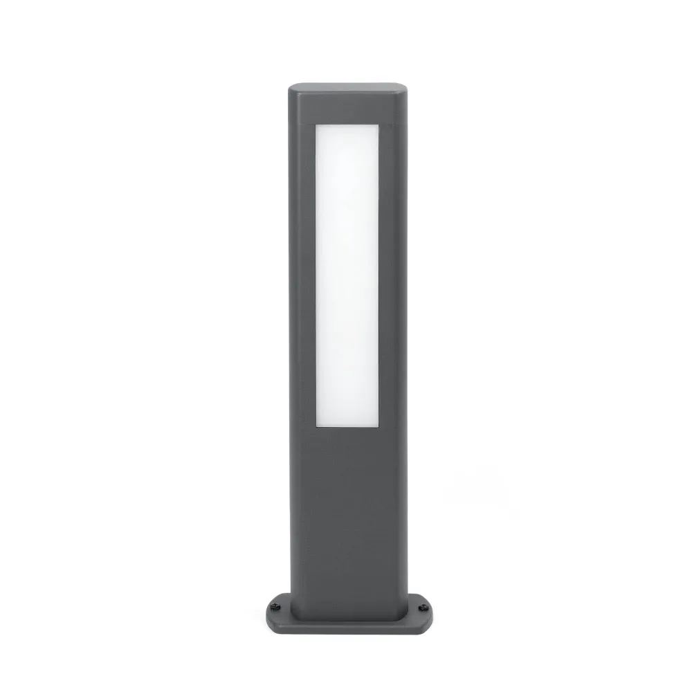 Lampadaire FARO Barcelona Nanda en aluminium gris foncé, LED, hauteur 50 cm