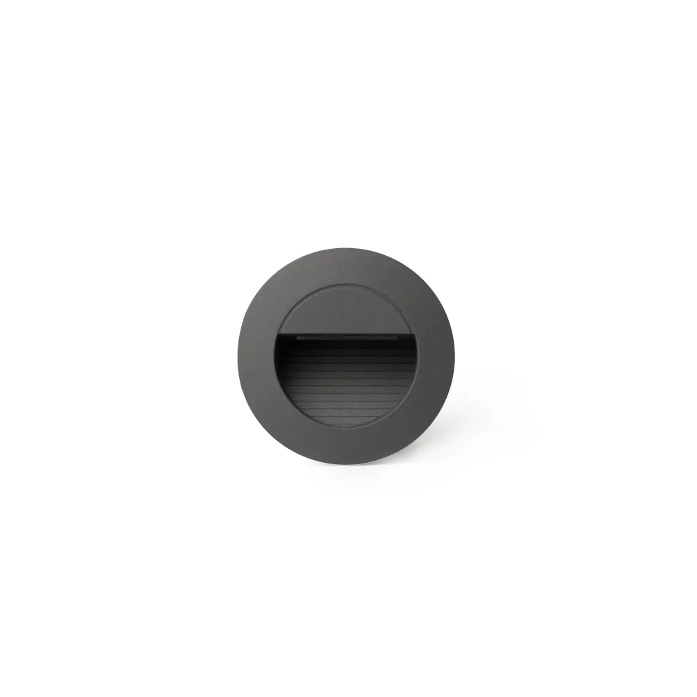 Phare de course FARO Barcelona Mini, aluminium gris foncé, LED, hauteur 8,0 cm