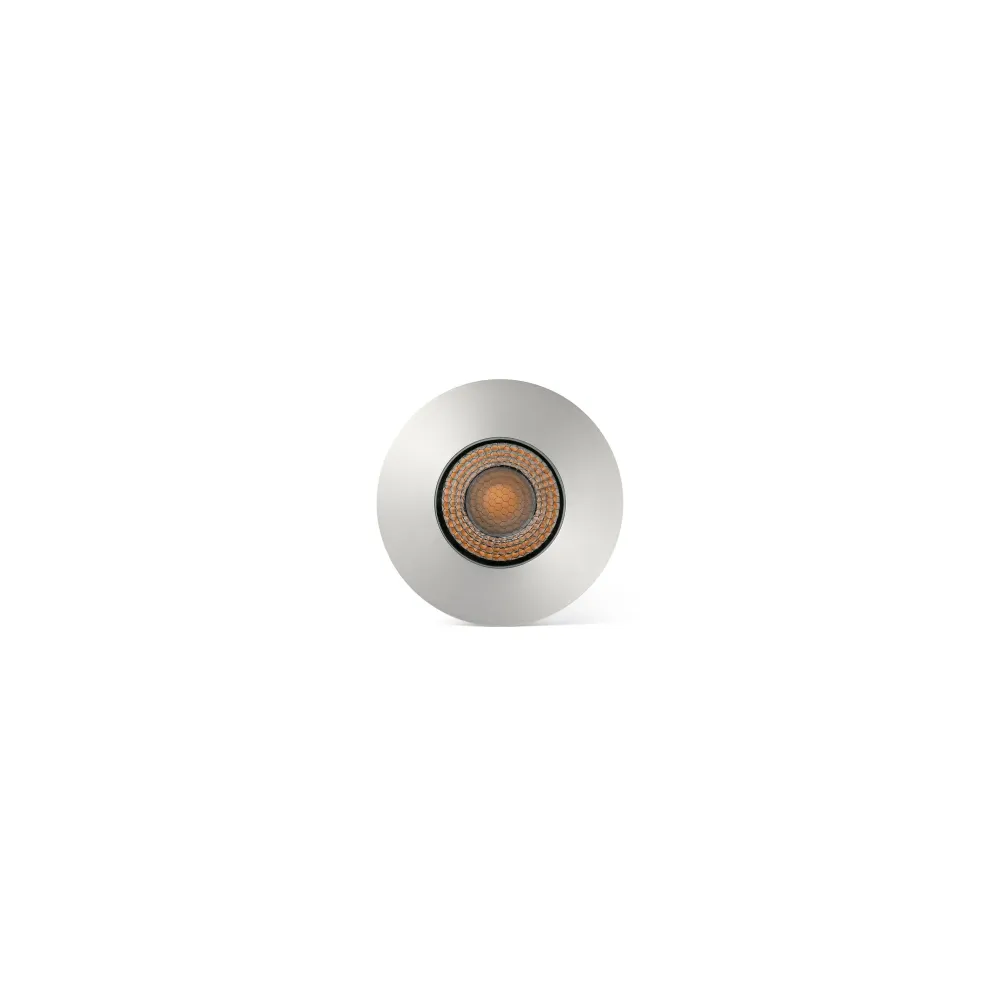 Projecteur FARO Barcelona Grund en acier inoxydable satiné LED H 12,0 cm