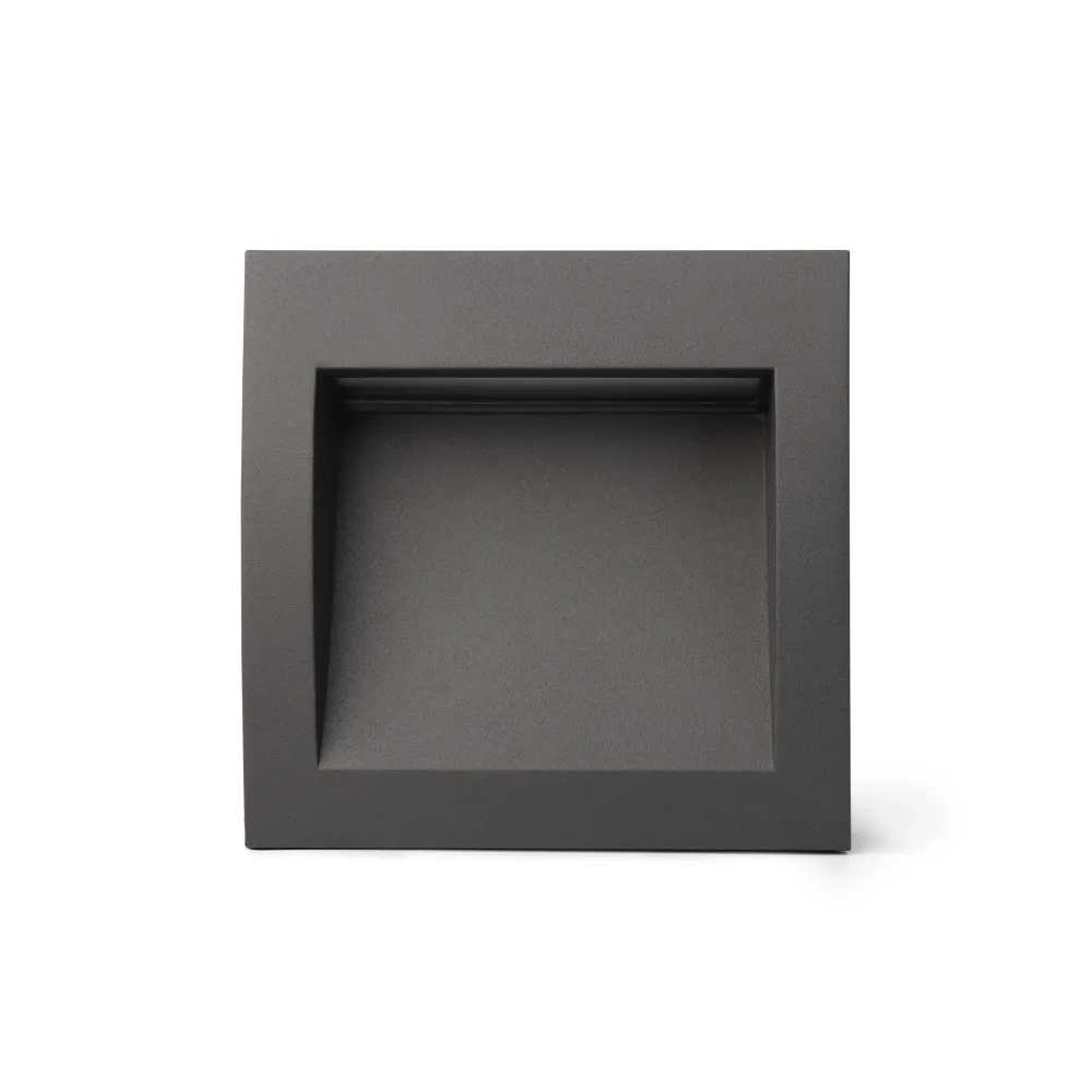Projecteur FARO Barcelona Sedna en aluminium gris foncé LED H 14,0 cm
