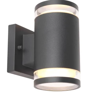 Projecteur Globo Lighting Alcala aluminium anthracite GX53 2L Anthracite