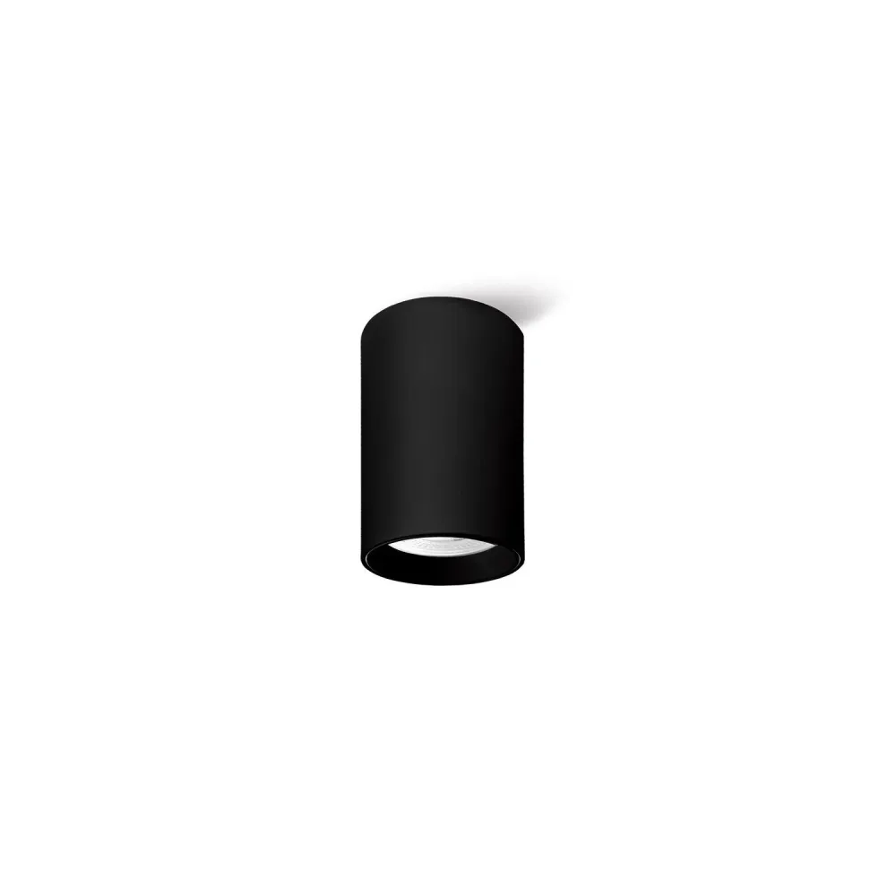 Projecteur Ineslam aluminium GU10 noir/blanc Black