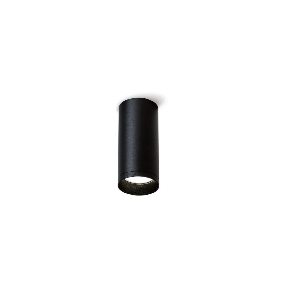 Projecteur Ineslam aluminium GU10 noir/blanc Black
