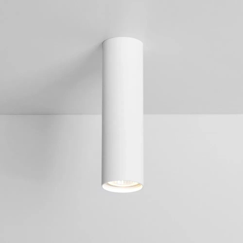 Spot de plafond Kaja Mile blanc 1L GU10 H 20,0 cm