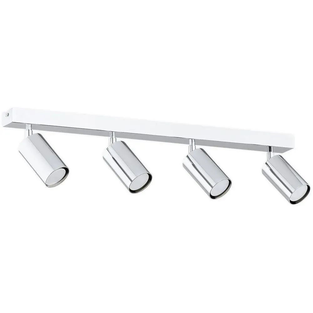 Spot Lemir Idun 4xGU10 acier Chrome