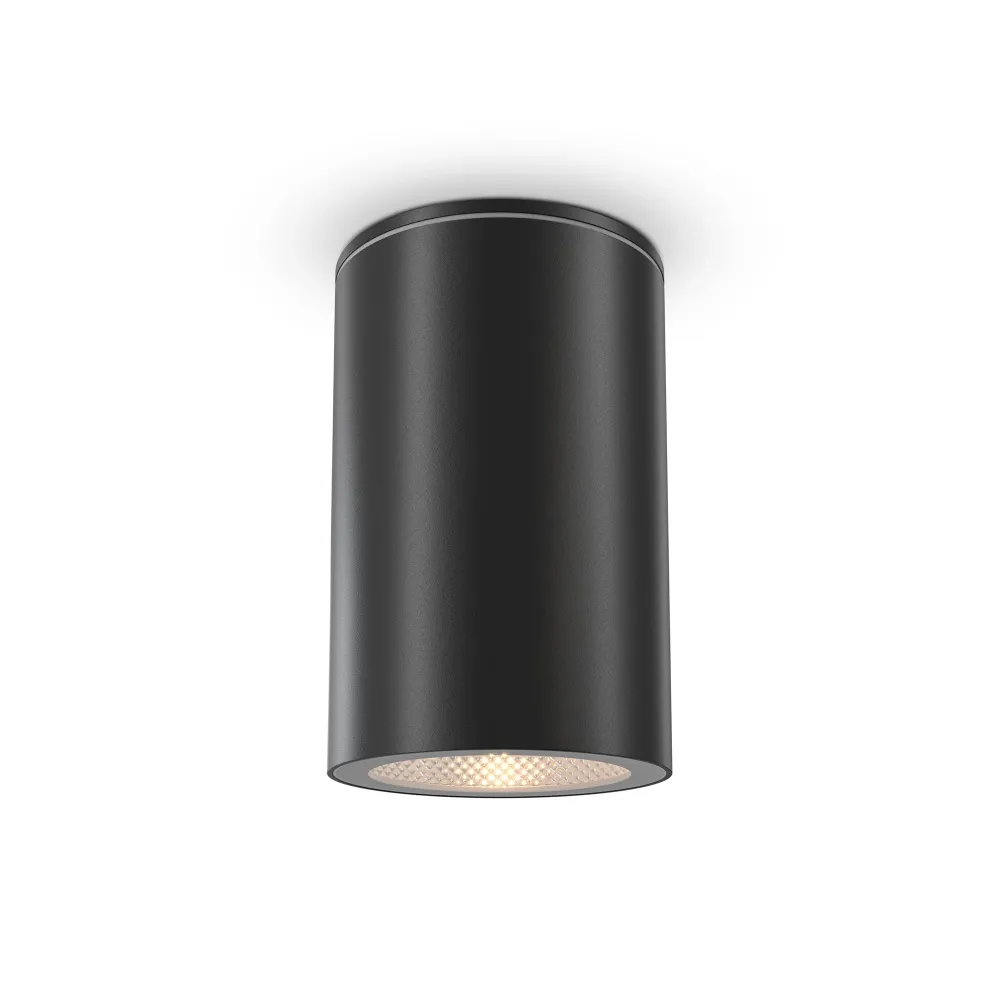Projecteur extérieur Maytoni Roll 1L, noir, culot GU10, diamètre 6,5 cm