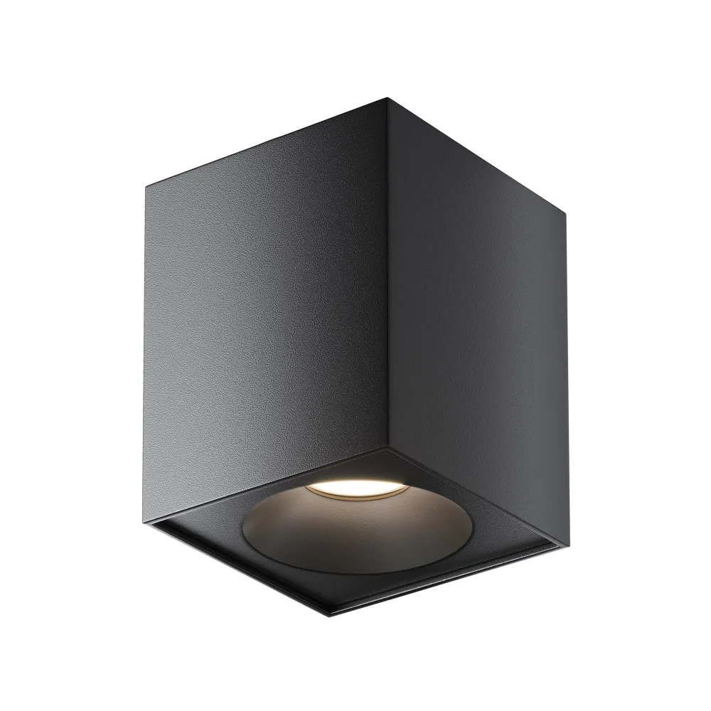 Spot de plafond Maytoni Zoom 1L, GU10 H 11,5 cm Black