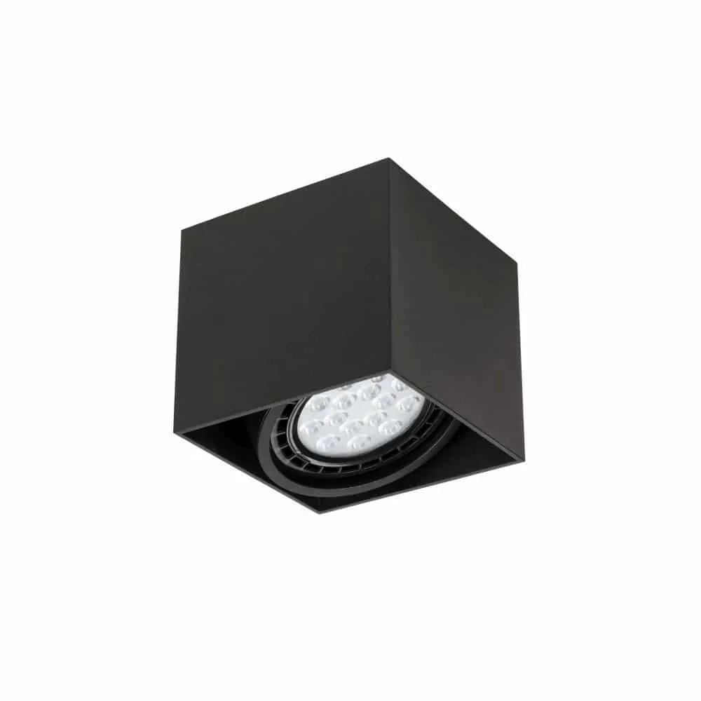 Spot de plafond Orlicki Design Cardi 1L ES111 H 12 cm Black