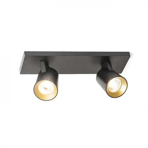 Projecteurs Rendl KENNY 2 x GU10 35W noirs