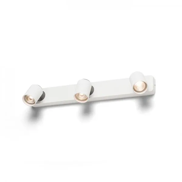 Spots muraux Rendl DUGME 3 x GU10 35W blancs