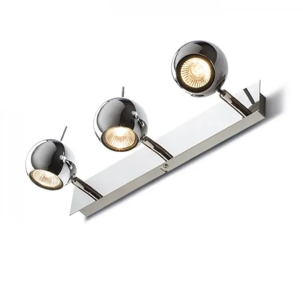 Spots muraux Rendl GLOSSY 3 x GU10 8W