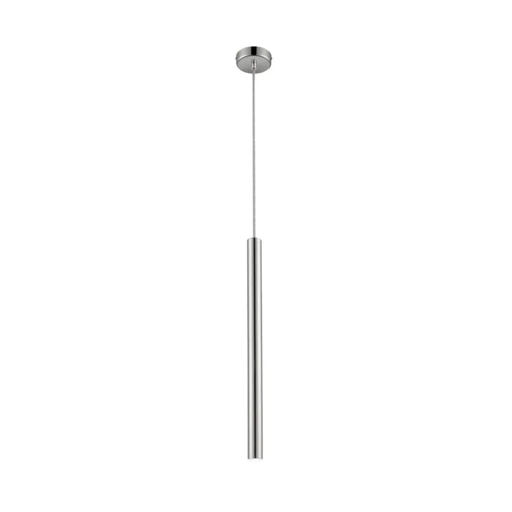 Spot suspendu Schuller VARAS 1L H 50cm, chromé LED