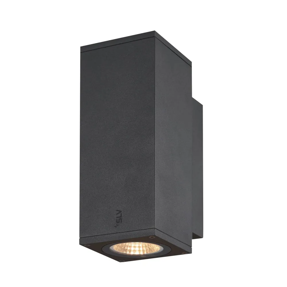 SLV Lampe d'extérieur ENOLA SQUARE S UP/DOWN IP65 Anthracite