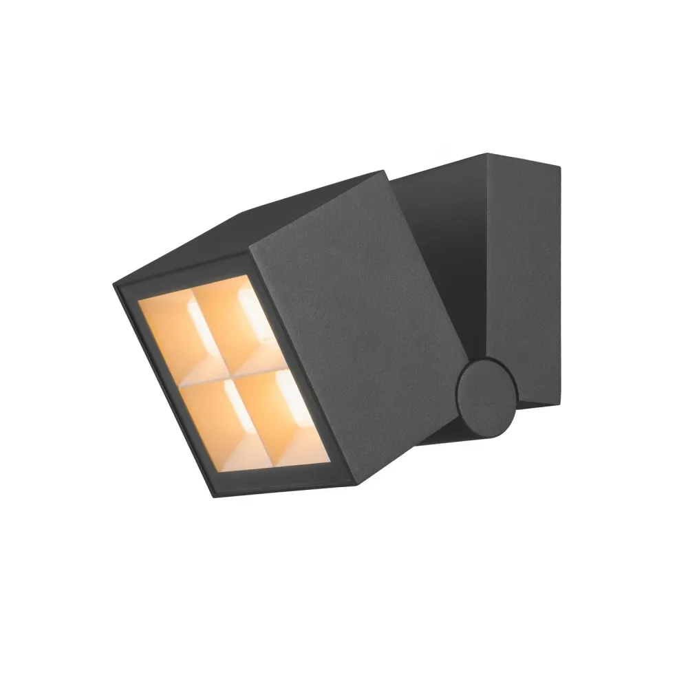 SLV Lampe d'extérieur S-CUBE IP65 Anthracite