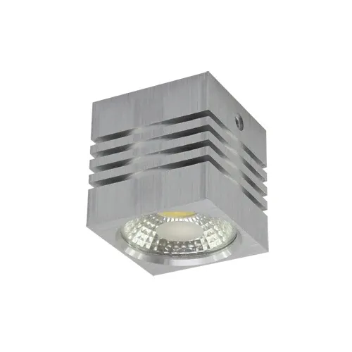 Spot de plafond STRUHM GUSTI LED 3W en alliage d'aluminium argenté