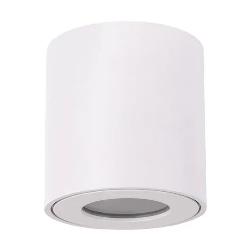 Spot de plafond STRUHM ZORBA GU10 35W en alliage d'aluminium moulé blanc/noir White