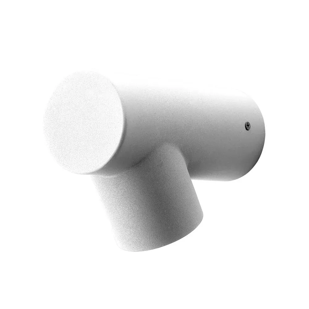 Projecteur extérieur VK Leading Light LED, blanc/anthracite/brun rouille White