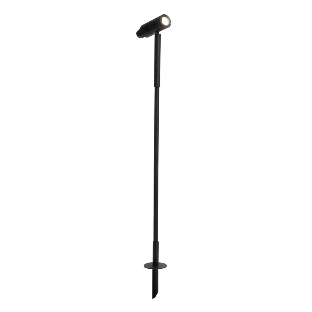 Projecteur LED VK Leading Light, hauteur 15-63 cm, noir