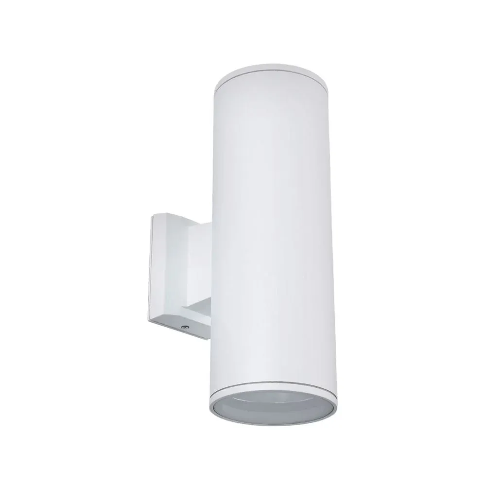 Projecteur mural extérieur VK Leading Light E27, H 30 cm White