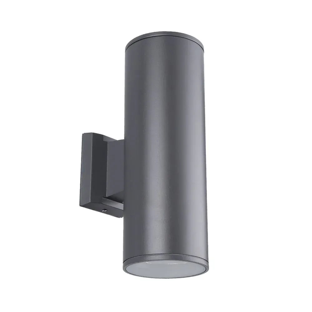 Projecteur mural extérieur VK Leading Light E27, H 30 cm White