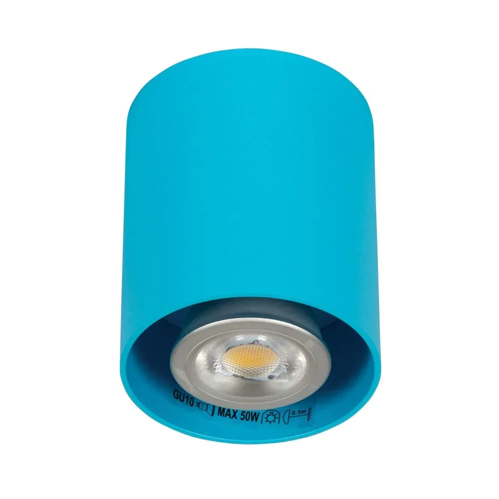 Spot de plafond VK Leading Light GU10 / PAR16, H 9,5 cm White