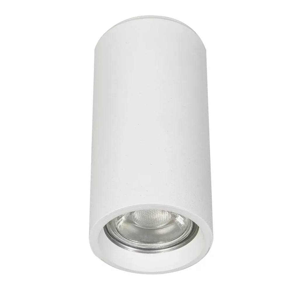Spot de plafond VK Leading Light GU10 / PAR16, H 12 cm, blanc/noir White