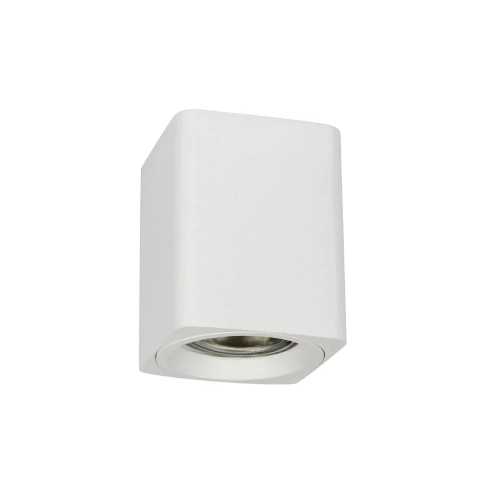 Spot de plafond VK Leading Light GU10 / PAR16, H 8,5 cm, blanc/noir White