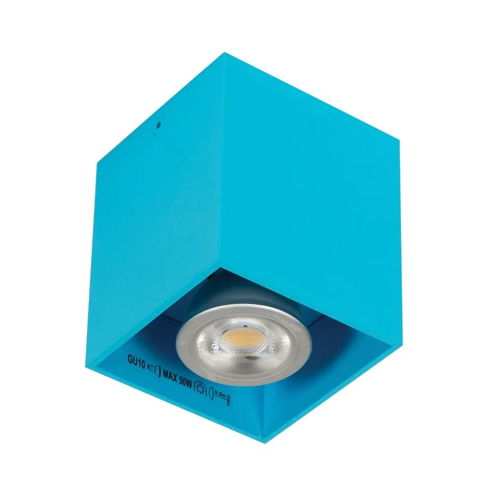 Spot de plafond VK Leading Light GU10 / PAR16, H 9,5 cm White