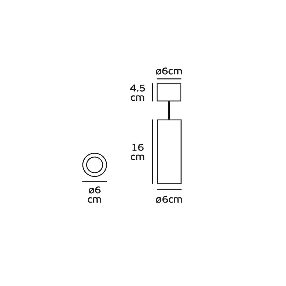 Suspension VK Leading Light GU10 / PAR16, noir/blanc/or White