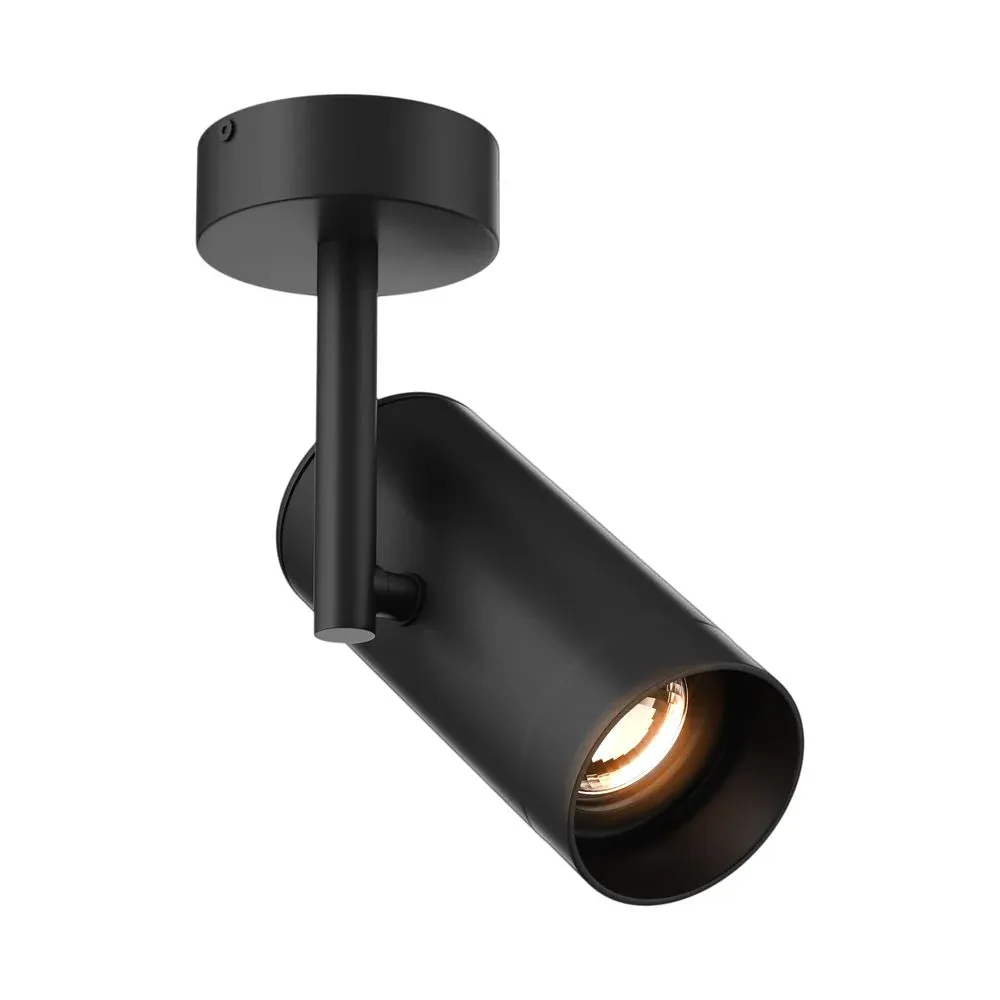 Projecteur Zumaline Tori 1L GU10, L 16,8 cm Black