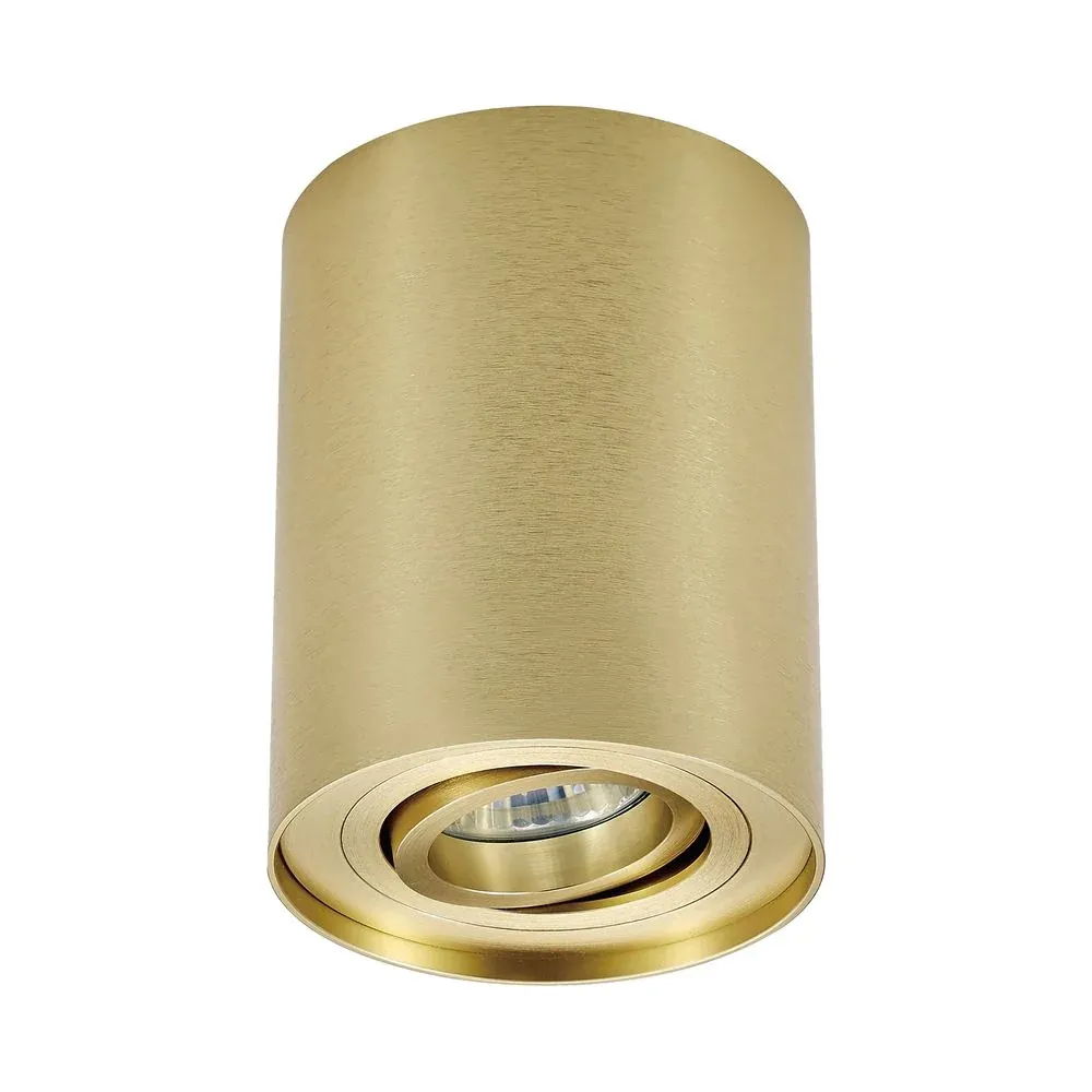 Spot de plafond Zumaline Rondoo 1L GU10, H 12,5 cm Silver