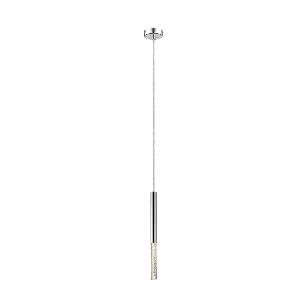 Spot suspendu LED 5W en métal Zumaline One 1L Chrome