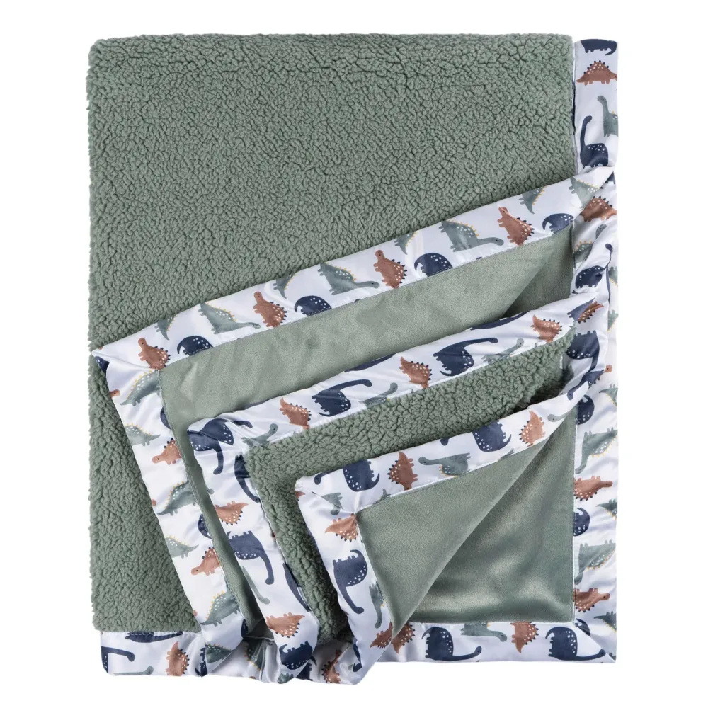B.Box® Couverture Bébé Microplush – Couverture Confortable Ultra Douce 2 Plis