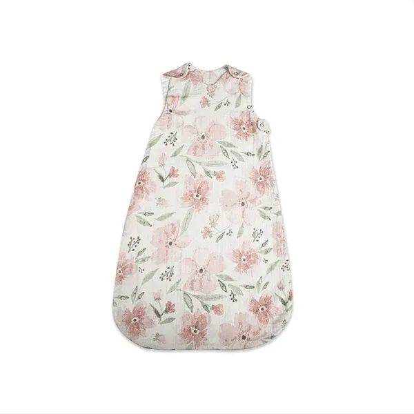 Couverture portable Crane Parker 0-9 mois en mousseline - Floral