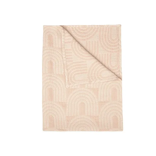 Parker, couverture jacquard en mousseline Arc-en-ciel Crane