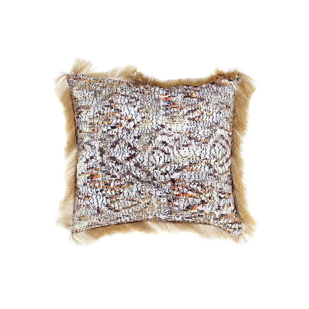 Coussin DKD Home Decor 45 x 10 x 45 cm Multicouleur Moderne