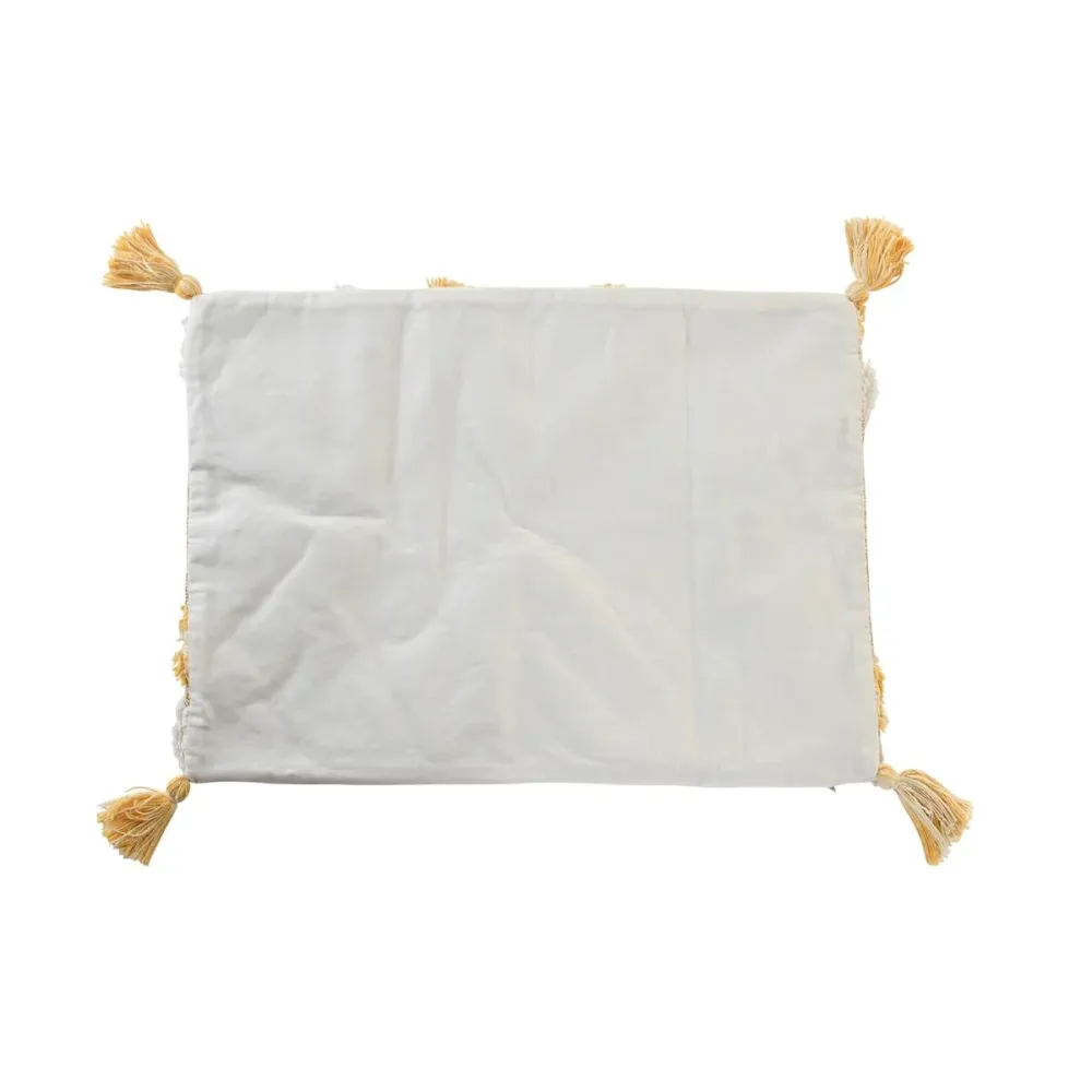 Housse de coussin DKD Home Decor 60 x 1 x 40 cm Jaune
