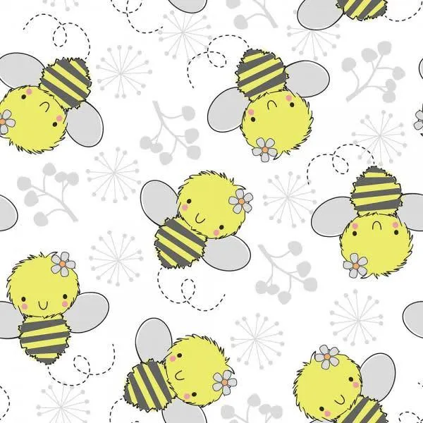 Couverture polaire douillette Izzy l'abeille – 54" x 60" Emma & Mia