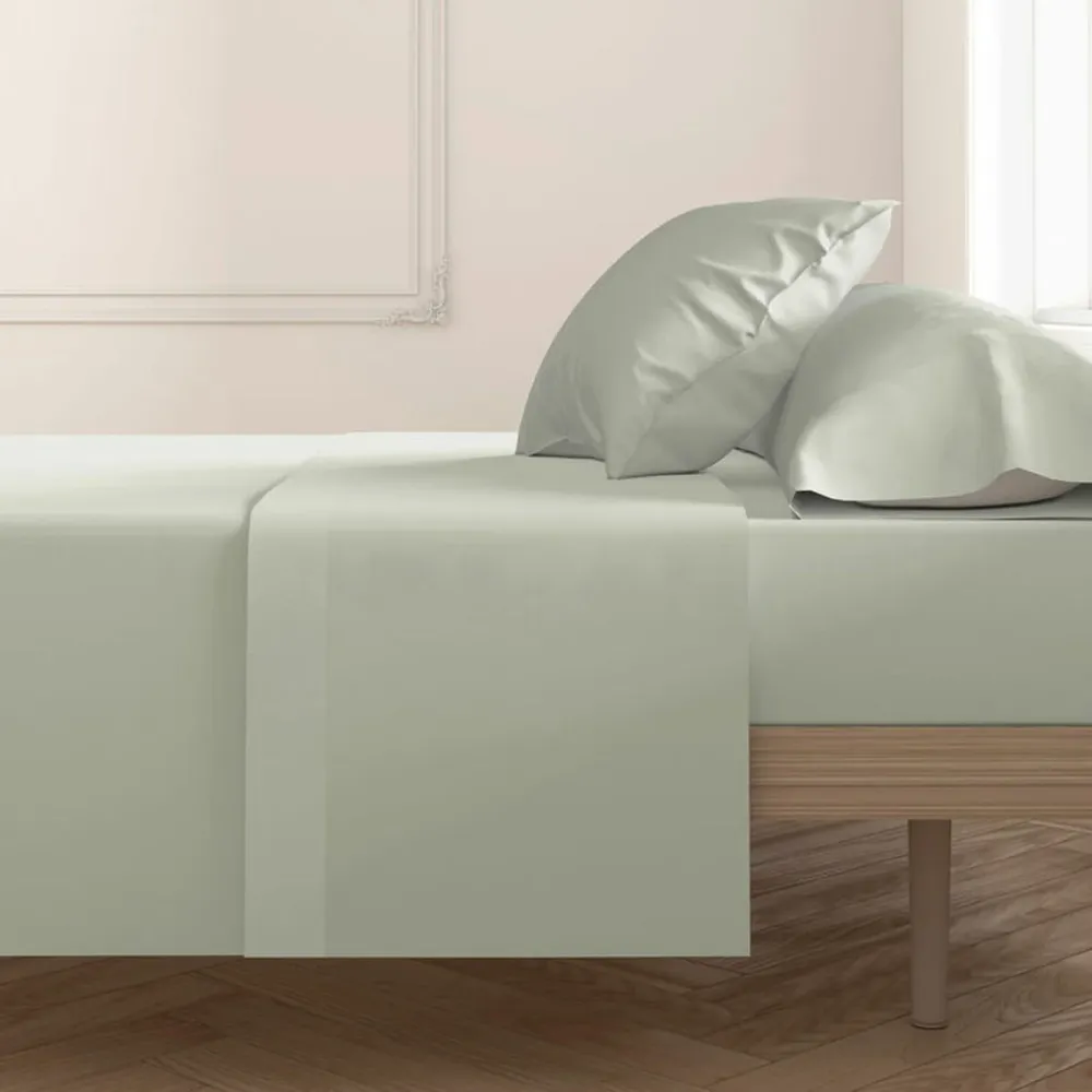 Taie d'oreiller Happy Home Menthe Lit 1 persone