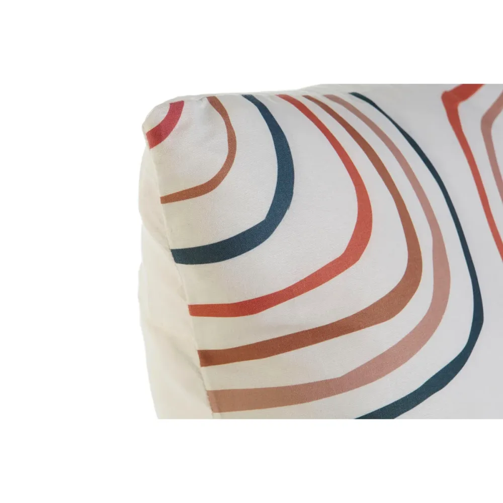 Ensemble de coussins Home ESPRIT Arc-en-ciel 45 x 5 x 45 cm (2 Unités)